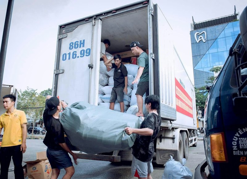 Logistics operations and freight workers